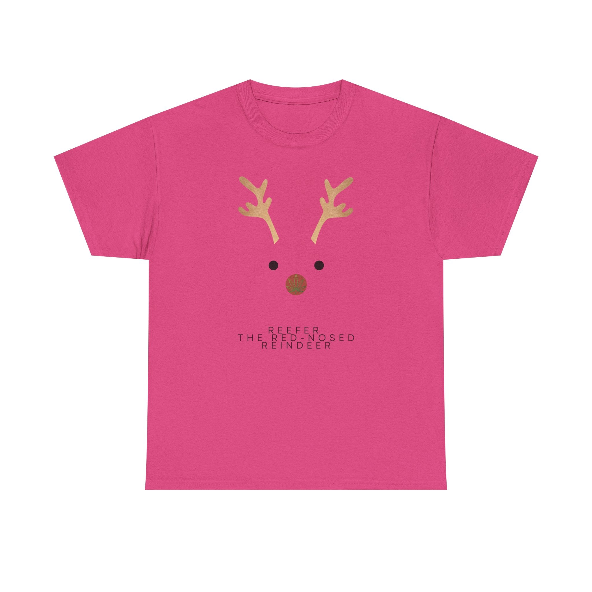 Reindeer Unisex Heavy Cotton Tee