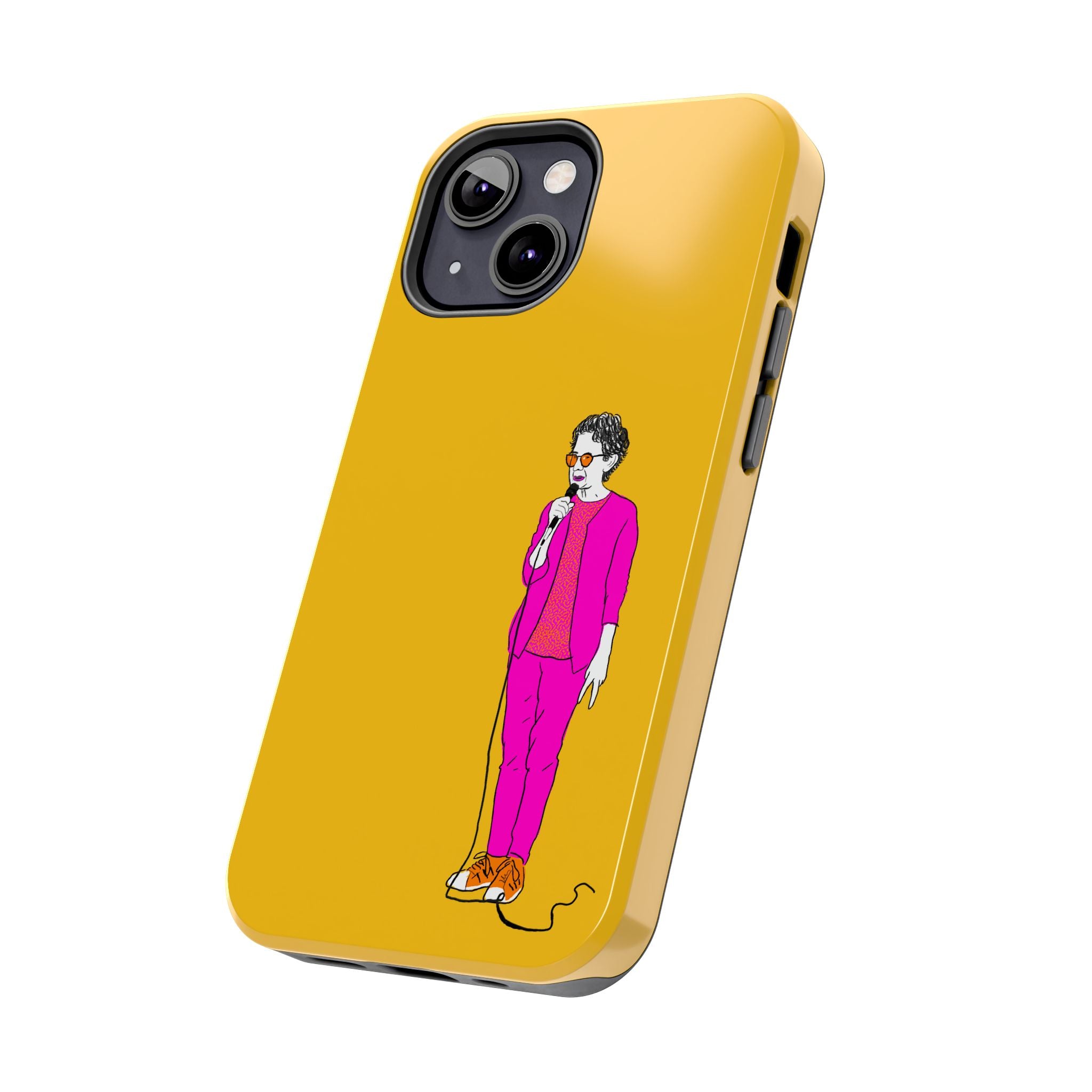 Loren K Little Old Lesbian Tough Phone Cases