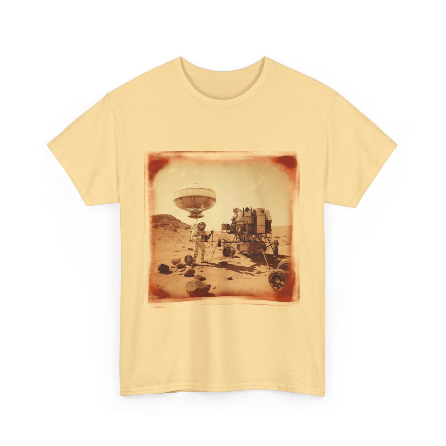 Martian Polaroid Unisex Heavy Cotton Tee