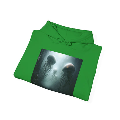 Alien Jellyfish Unisex Heavy Blend Hooded Sweatshirt