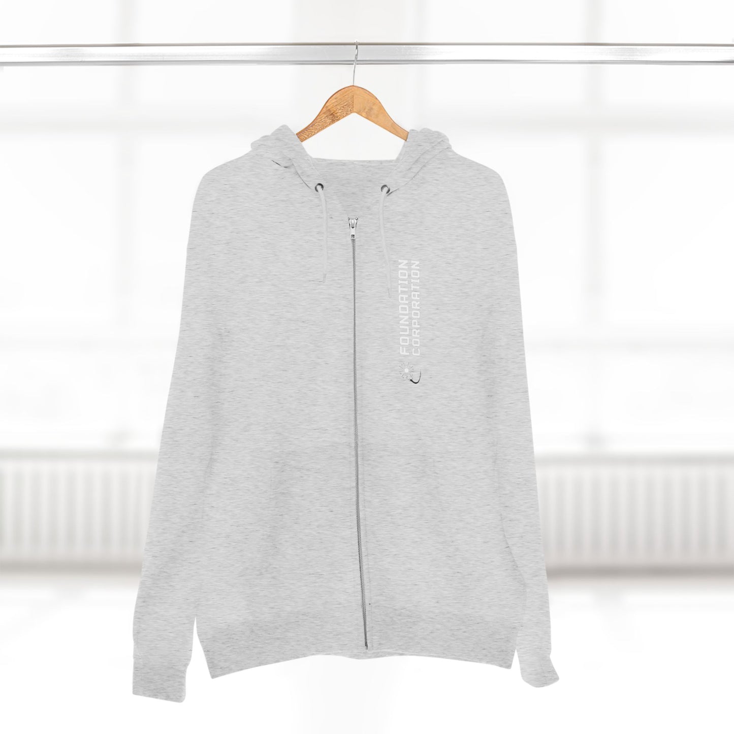 FC Màaz African Zip Hoodie — Vintage Astronauts Graphic Zip-Up Hoodie
