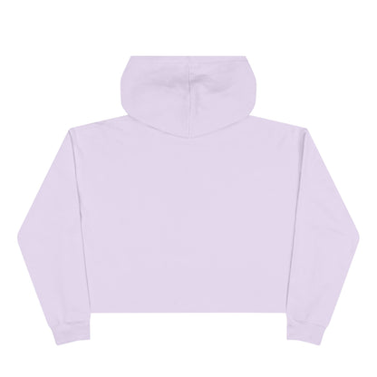 Wasted Booze Crop Hoodie — "All My Money I Spent on Booze, The Rest I Just Wasted" Cute Handwritten Graphic