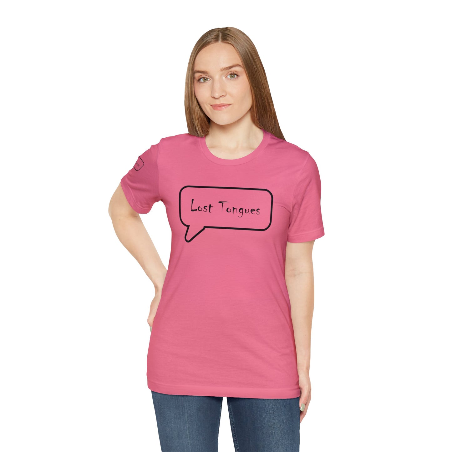 Lost Tongues Unisex Jersey Short Sleeve Tee