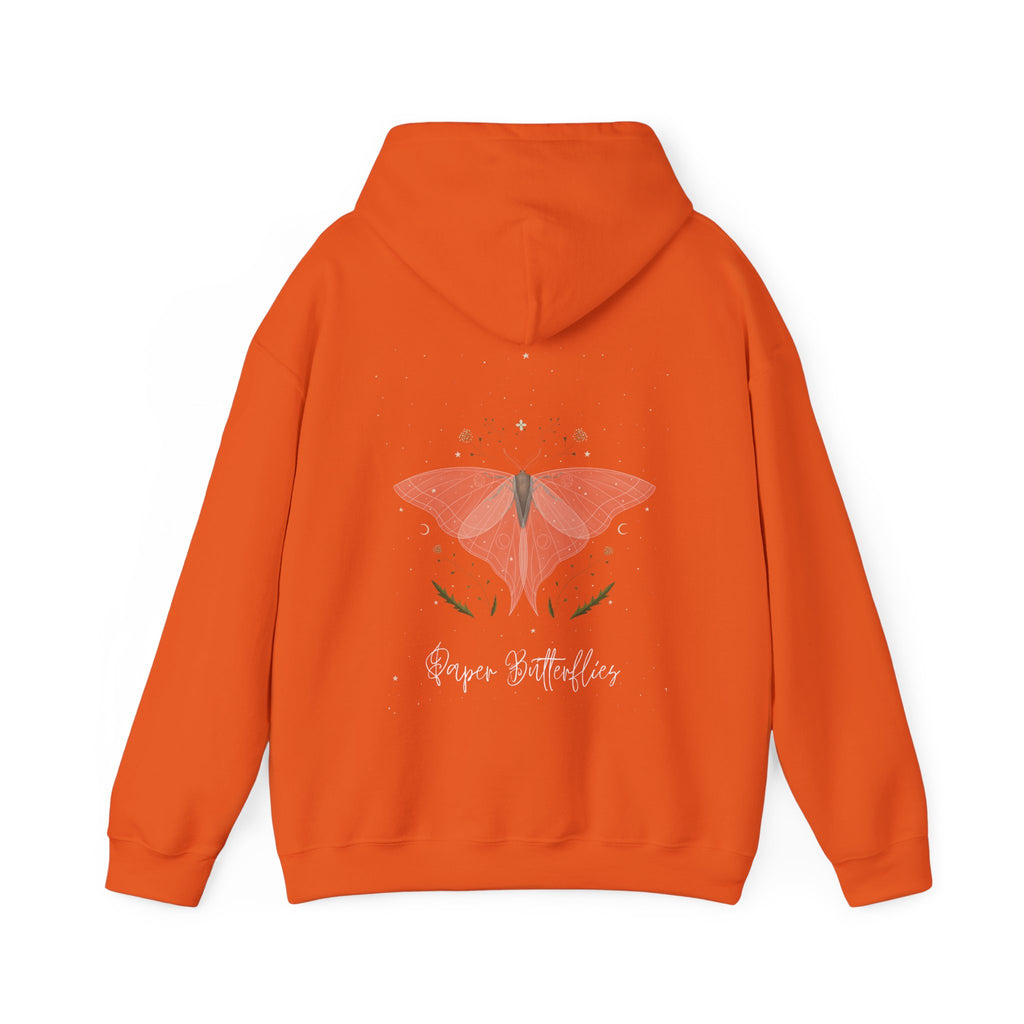 Paper Butterflies Fancy Unisex Heavy Blend Hooded Sweatshirt