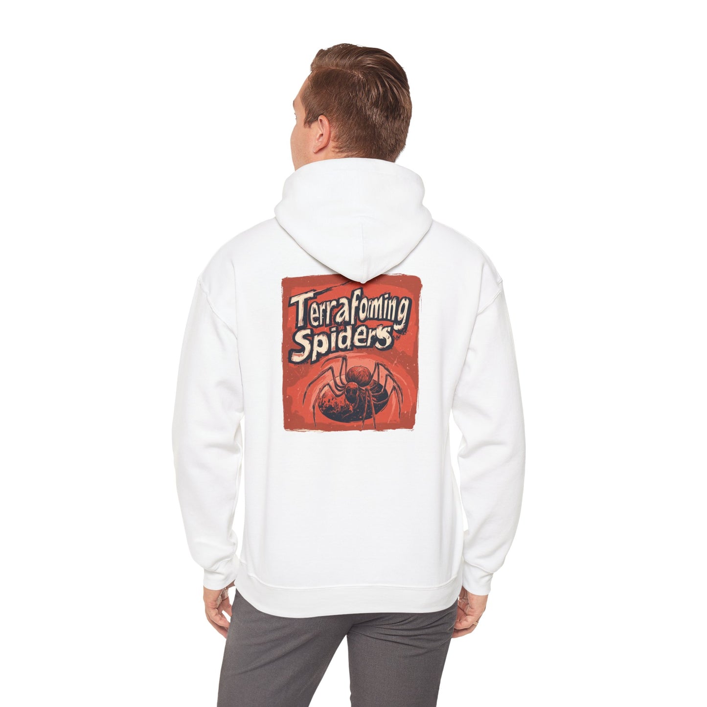 Terraforming Spiders Unisex Heavy BlendHooded Sweatshirt