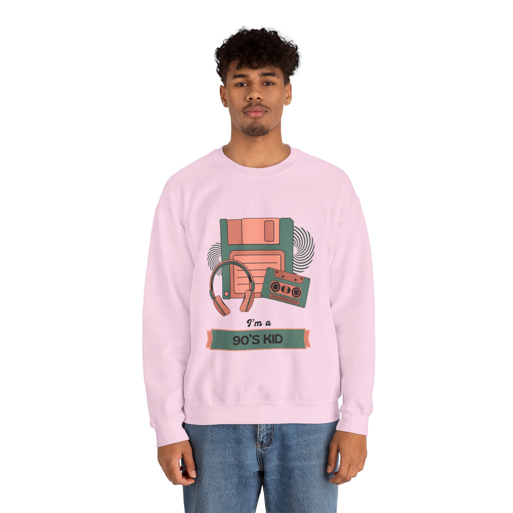 90s Kid Unisex Heavy Blend Crewneck Sweatshirt