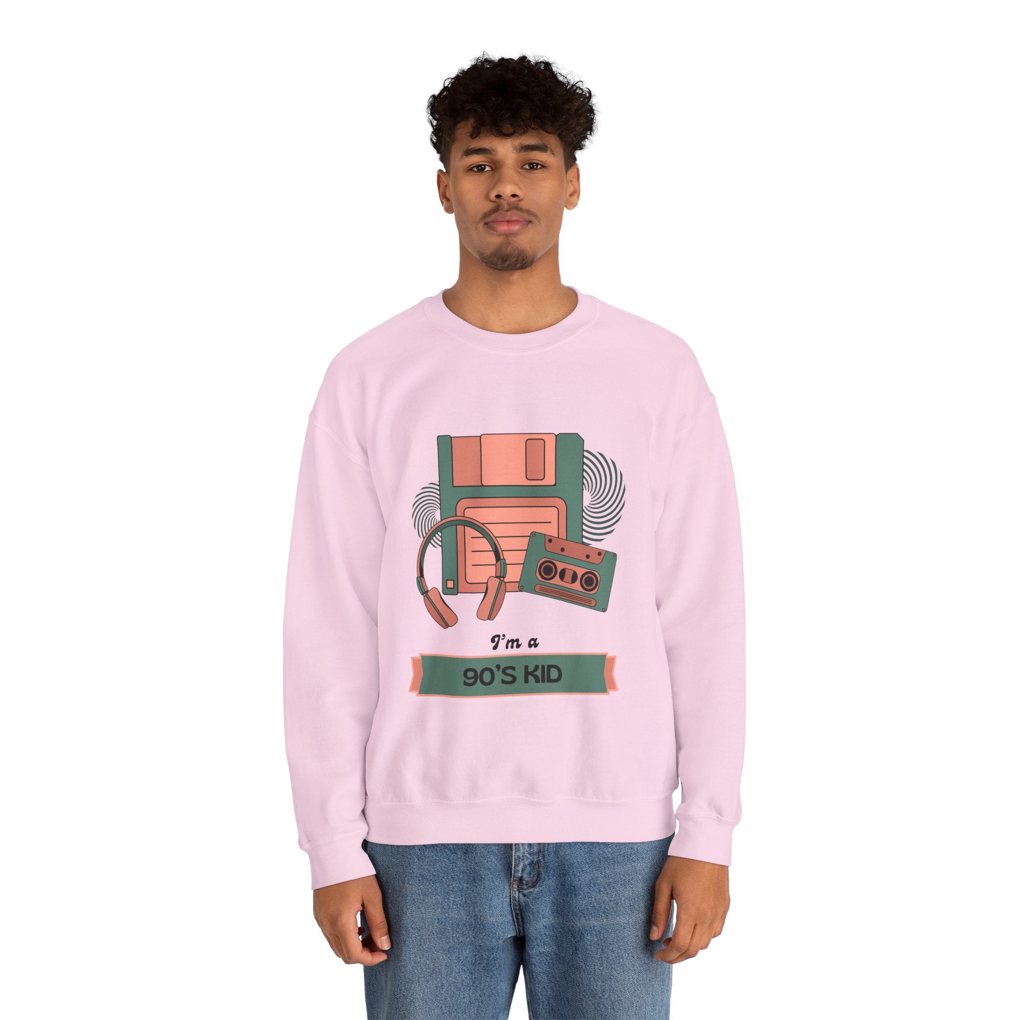 90s Kid Unisex Heavy Blend Crewneck Sweatshirt
