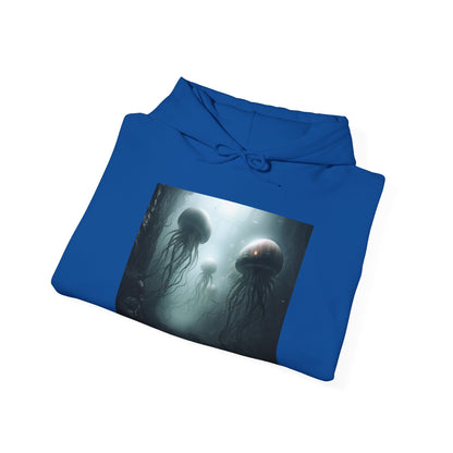 Alien Jellyfish Unisex Heavy Blend Hooded Sweatshirt