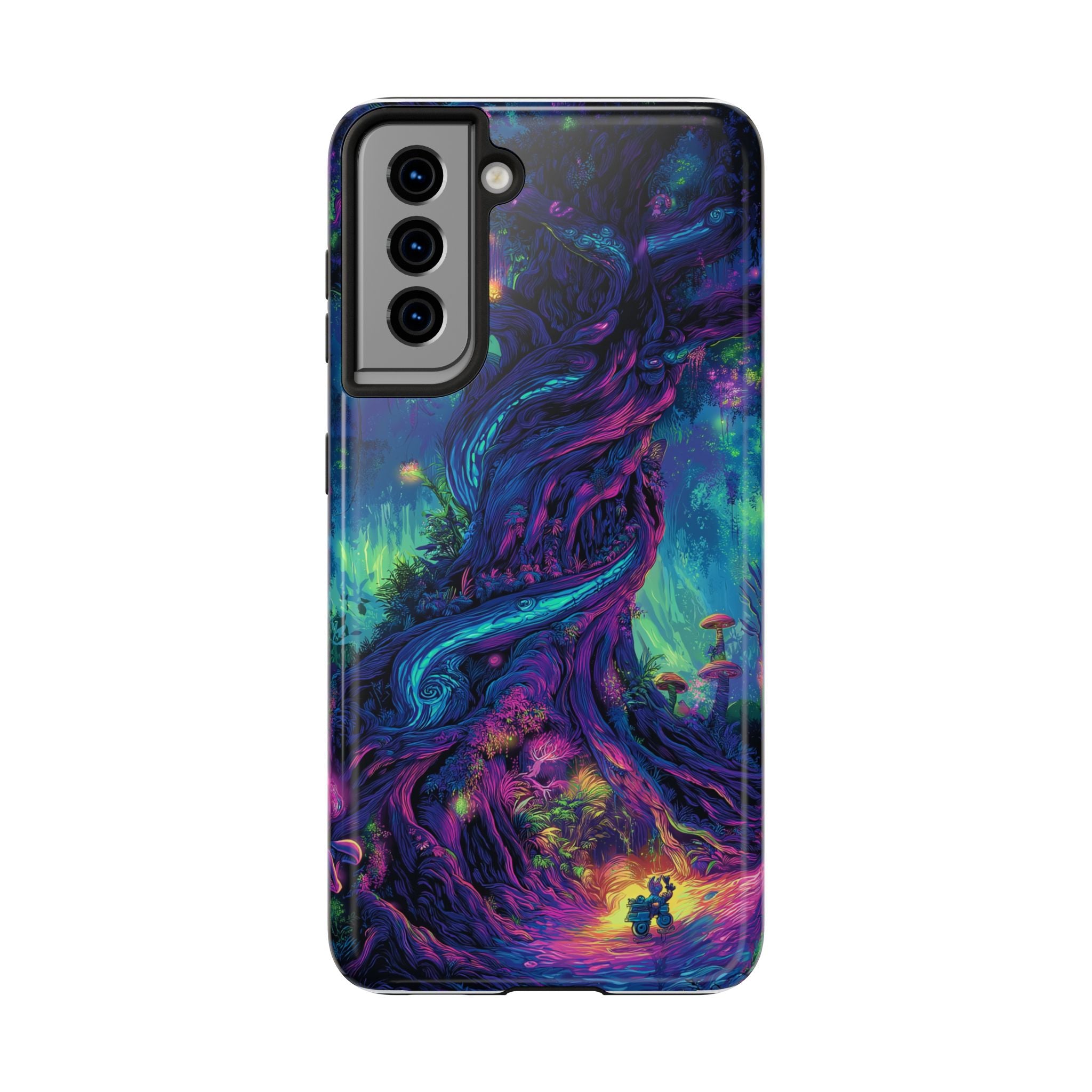 Psychedelic Tree Tough Phone Cases