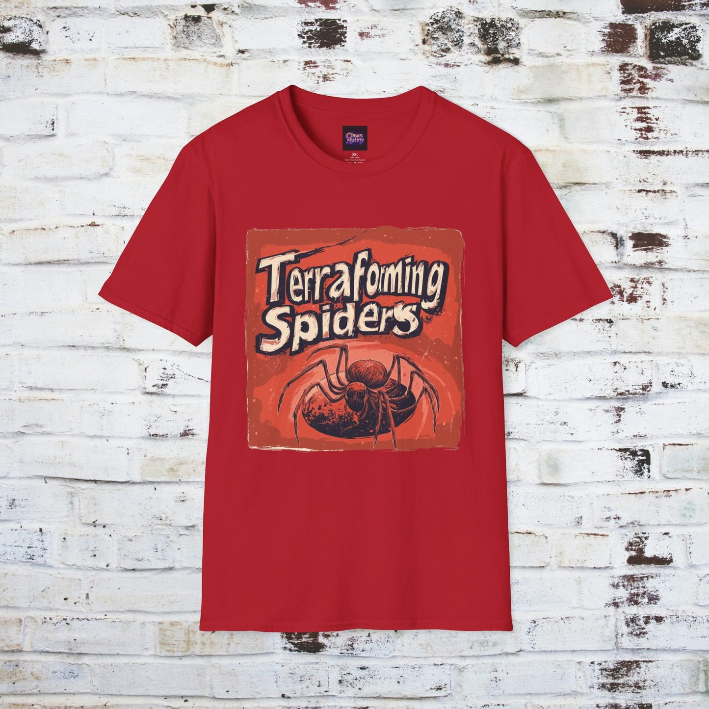 Terraforming Spiders Unisex Softstyle T-Shirt