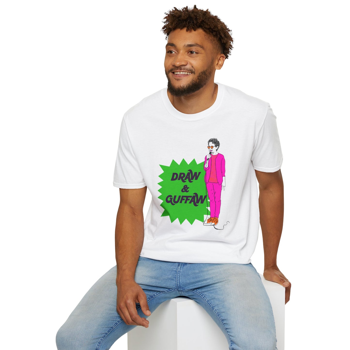 Draw and Guffaw Unisex Softstyle T-Shirt