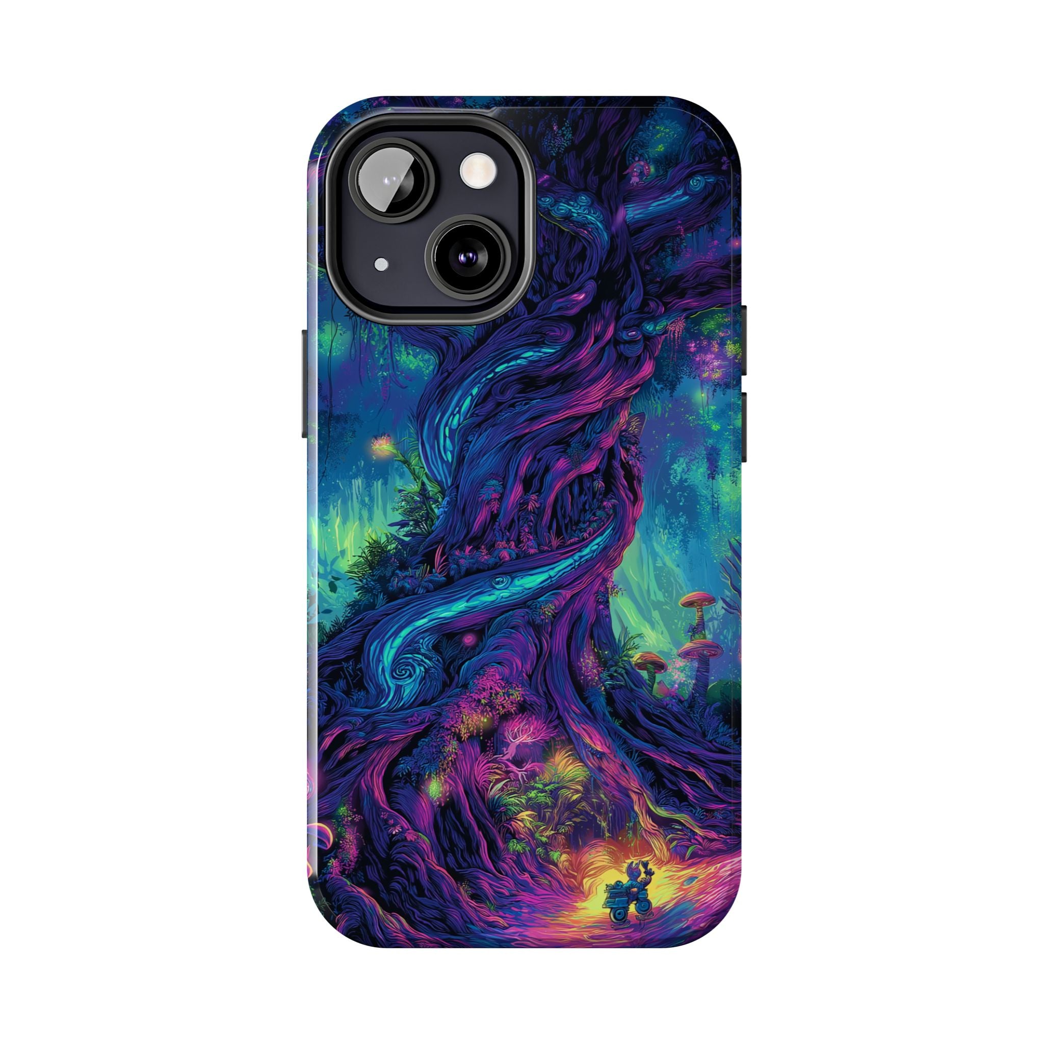 Psychedelic Tree Tough Phone Cases