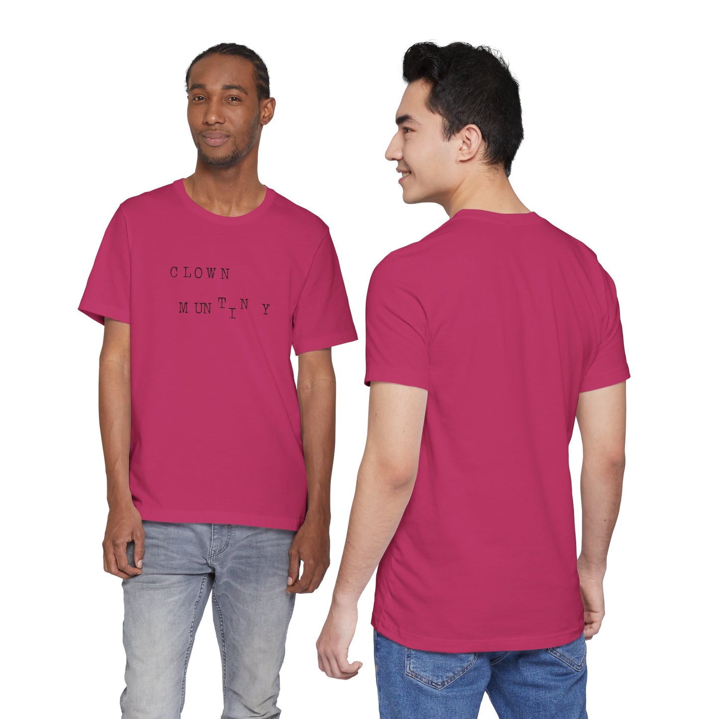 Clown Mutiny Unisex Jersey Short Sleeve Tee