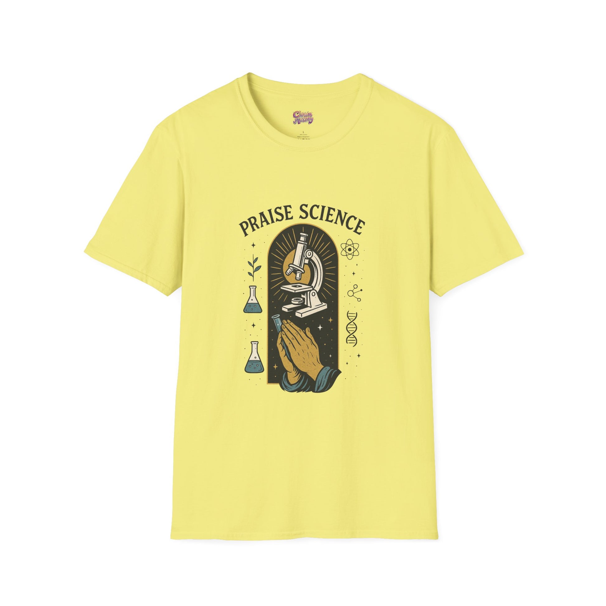 Praise Science Unisex Softstyle T-Shirt - Science Enthusiast Tee