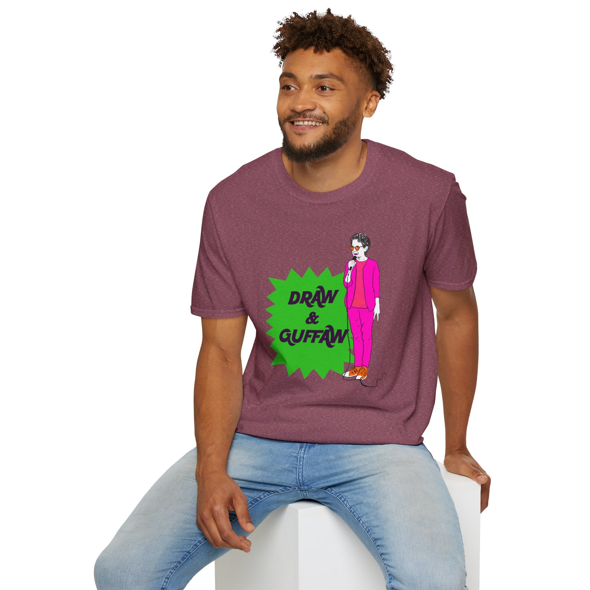 Draw and Guffaw Unisex Softstyle T-Shirt