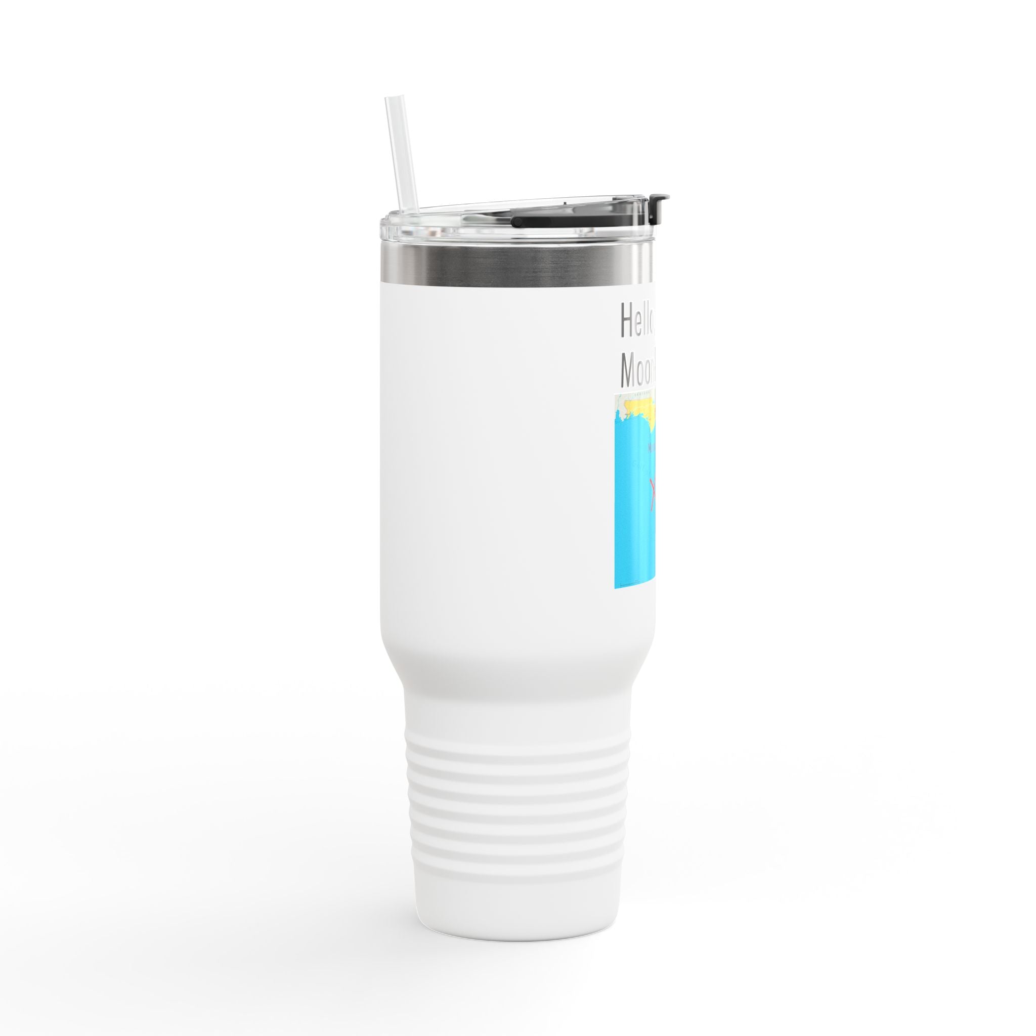 MoonPieTown Insulated Travel Mug - 40oz, Perfect for Coffee Lovers & Adventurers!