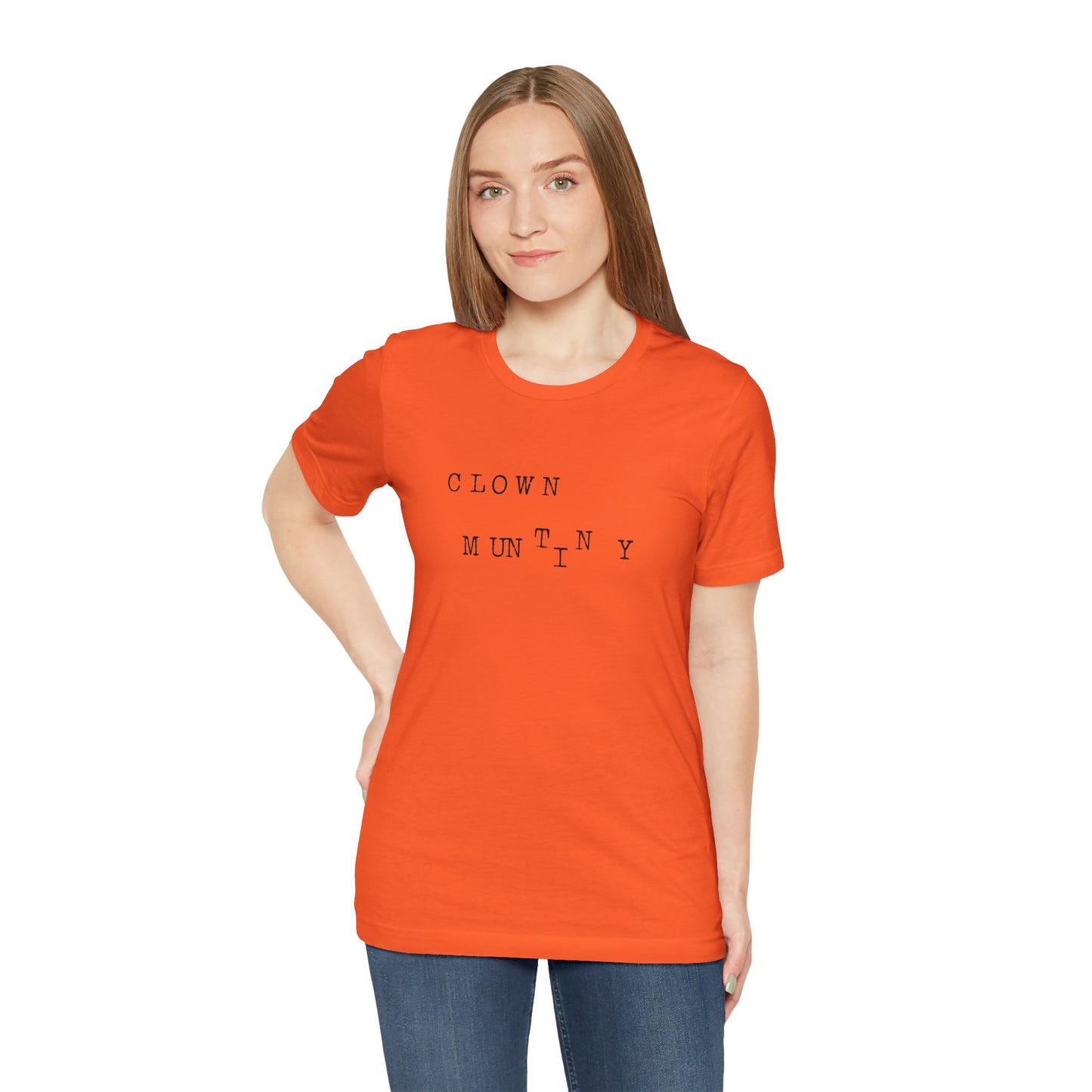 Clown Mutiny Unisex Jersey Short Sleeve Tee
