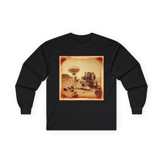 Martian Polaroid Unisex Ultra Cotton Long Sleeve Tee