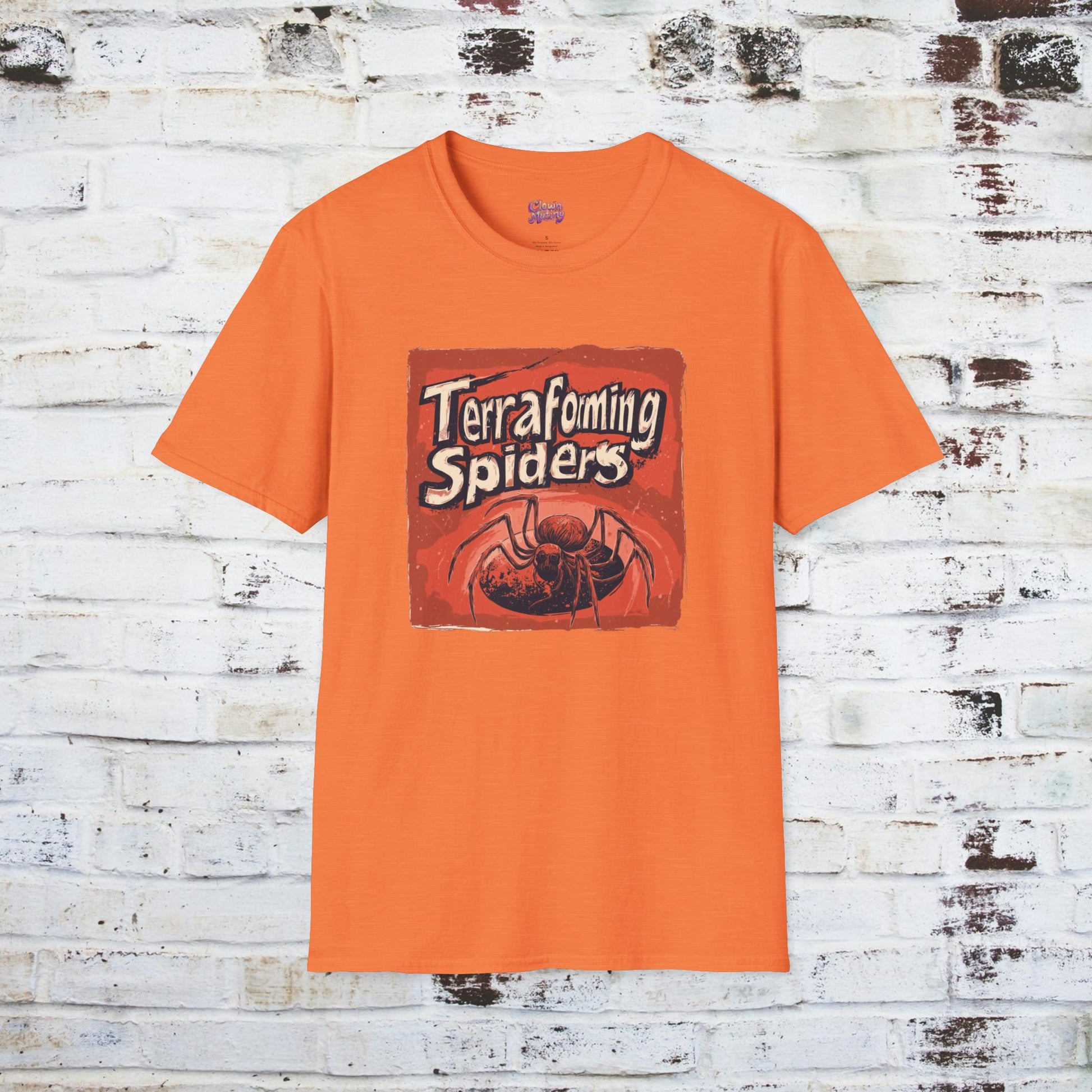 Terraforming Spiders Unisex Softstyle T-Shirt