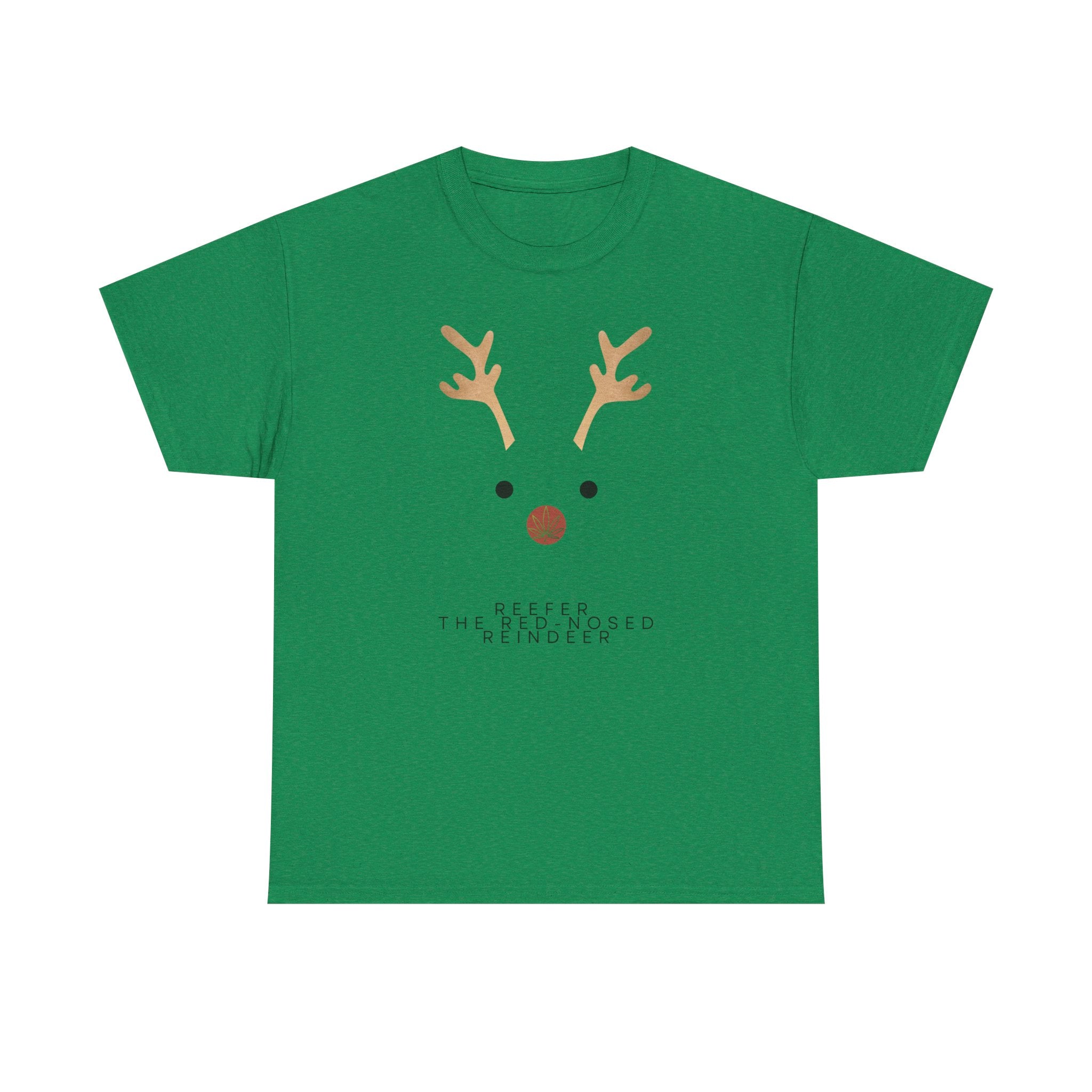 Reindeer Unisex Heavy Cotton Tee