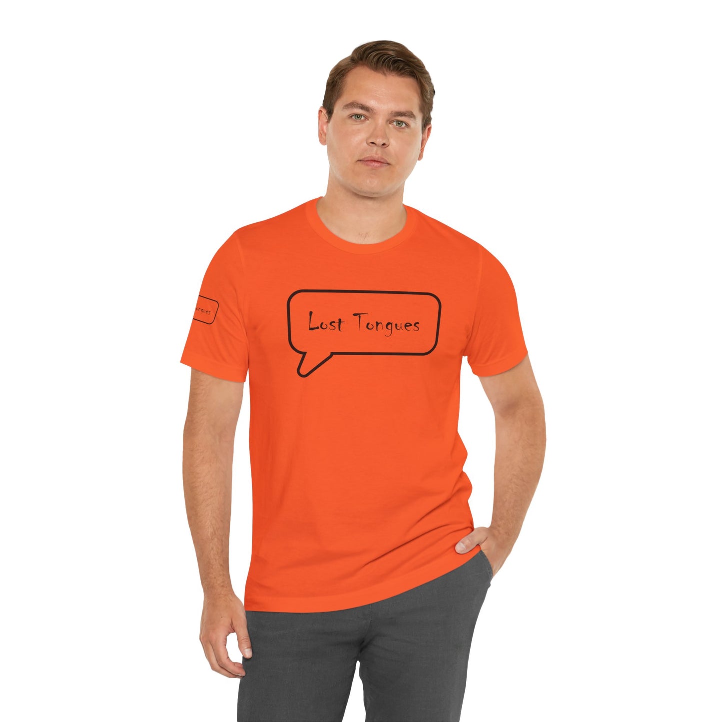 Lost Tongues Unisex Jersey Short Sleeve Tee