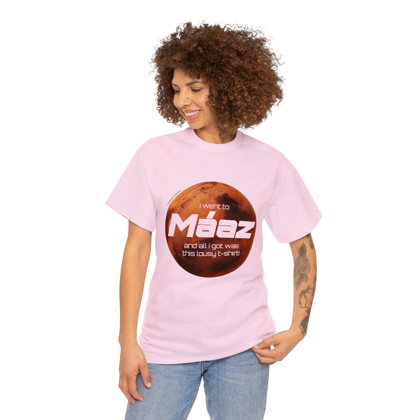 Went To Mars Unisex Heavy Cotton Tee