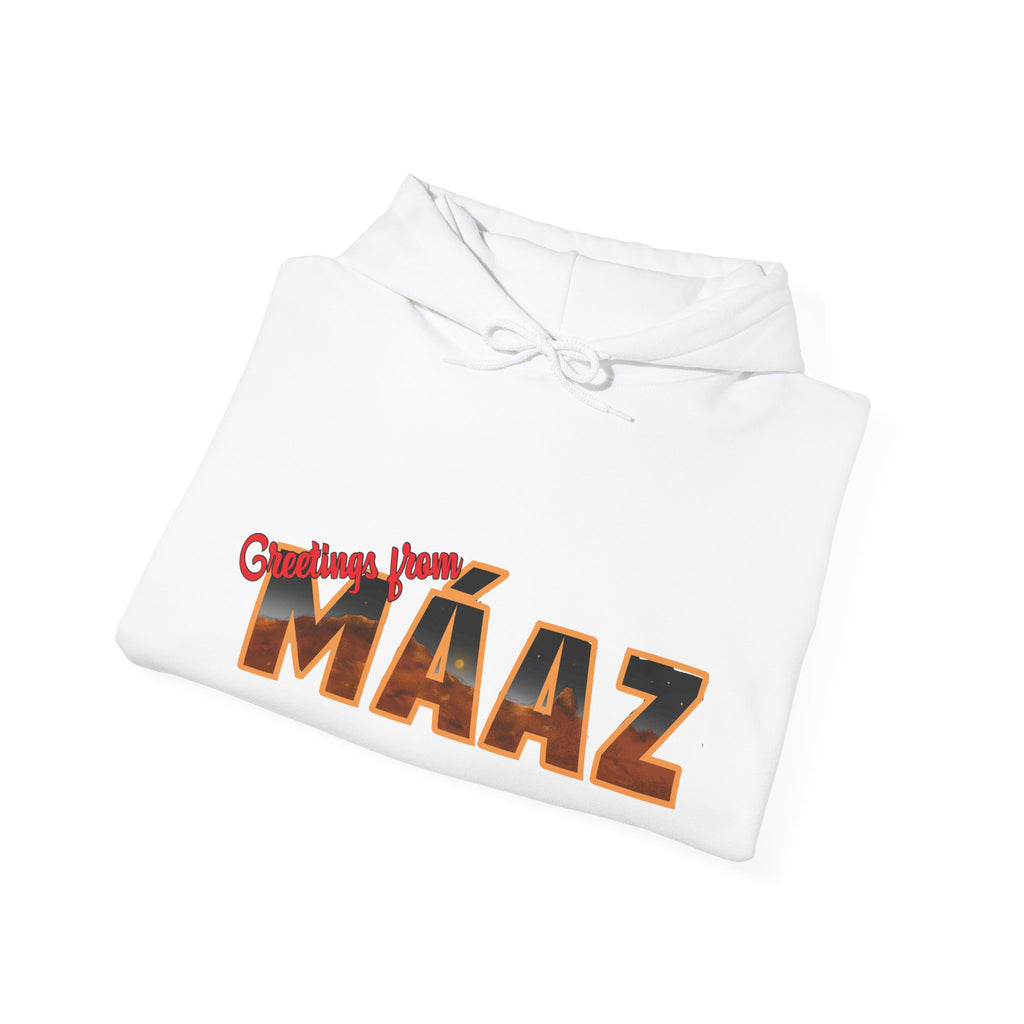 Greetings from Máaz Martians Unisex Heavy Blend Hooded Sweatshirt