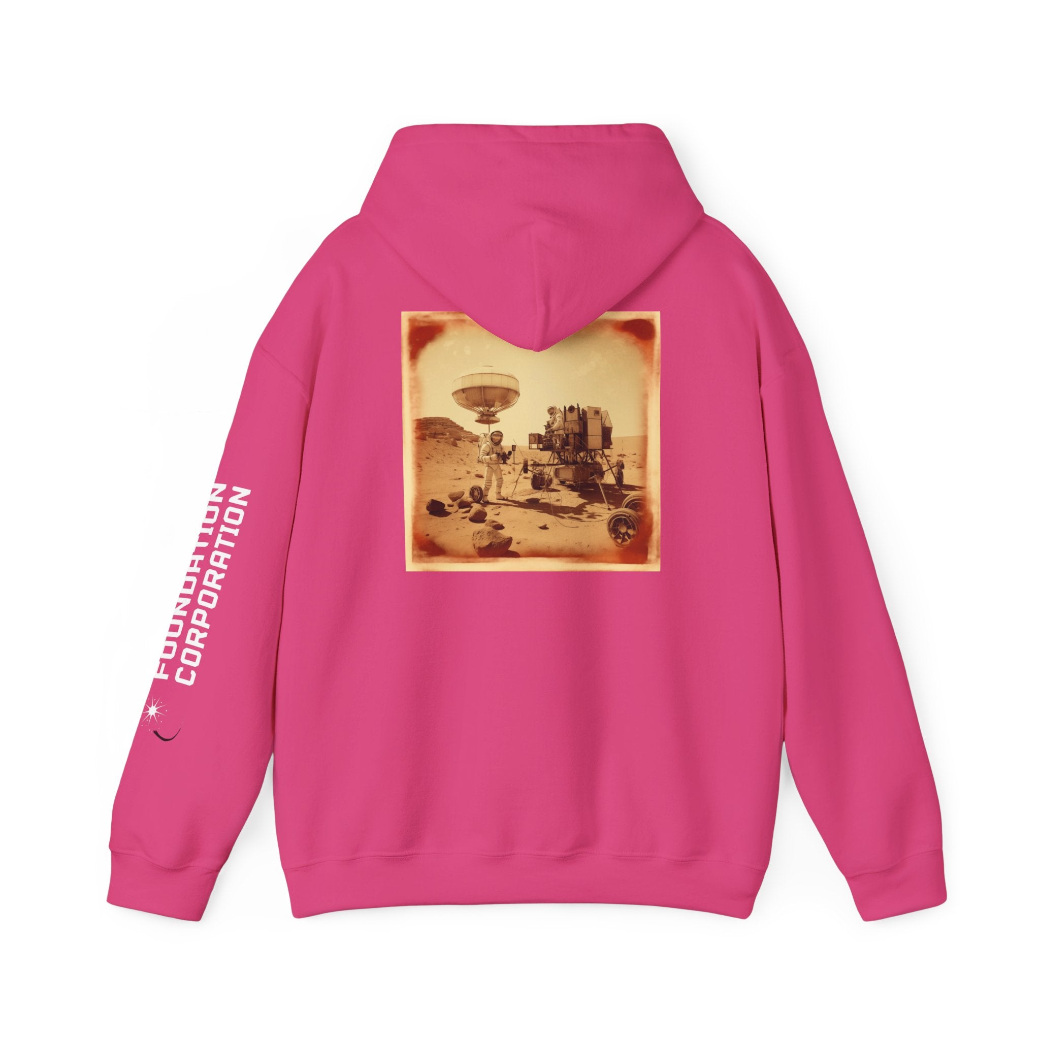 FC Martian Polaroid Unisex Heavy Blend Hooded Sweatshirt