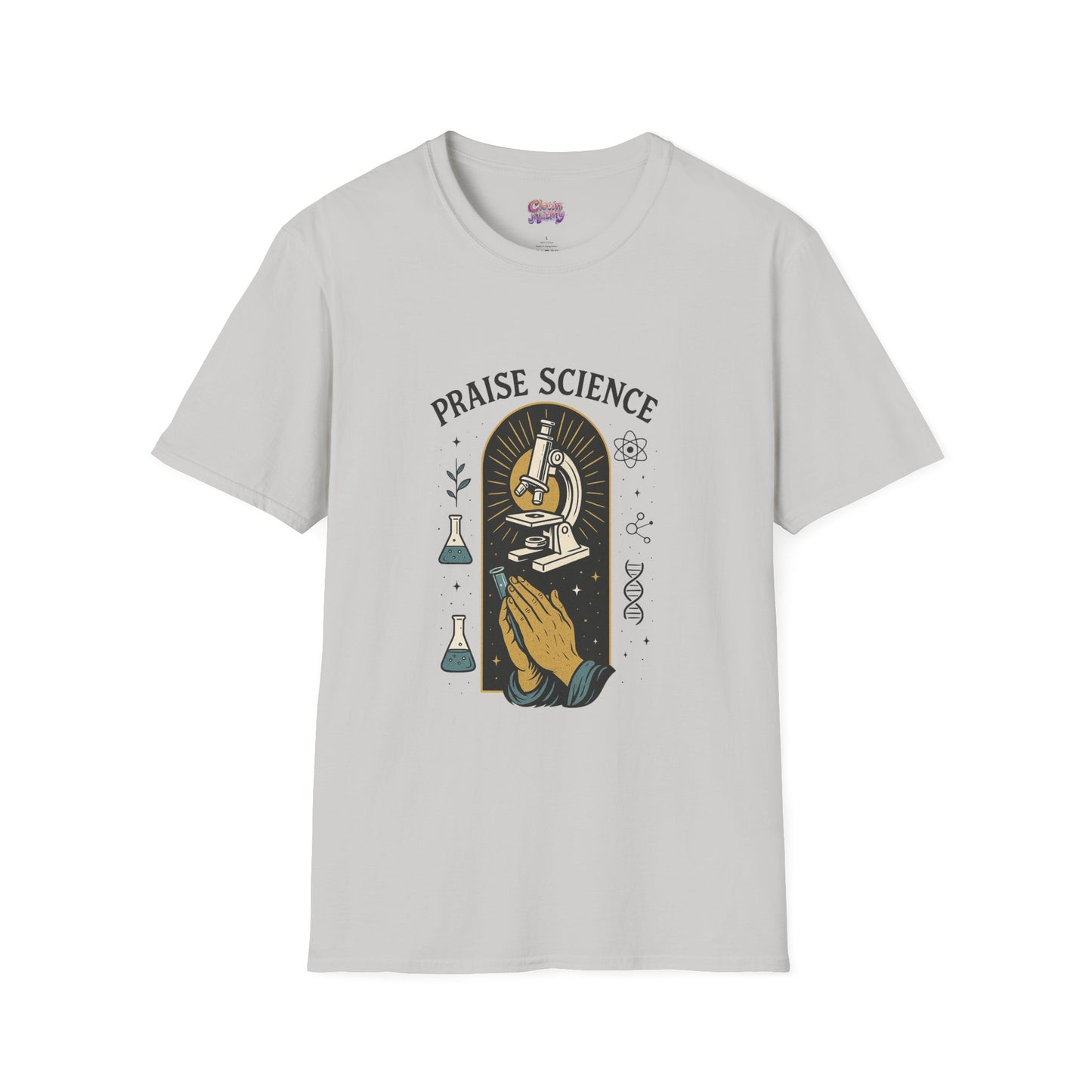 Praise Science Unisex Softstyle T-Shirt - Science Enthusiast Tee