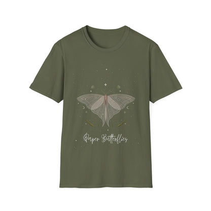 Paper Butterflies Fancy Unisex Softstyle T-Shirt