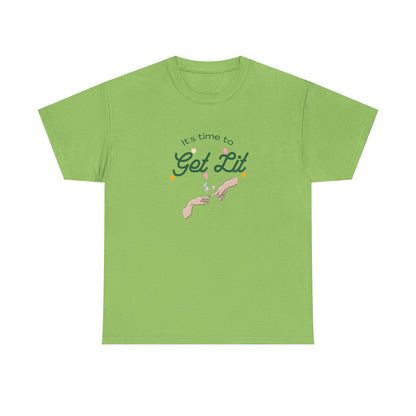 Get Lit Holiday Unisex Heavy Cotton Tee