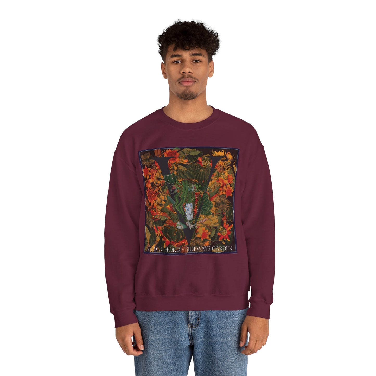 Vellochord Unisex Heavy Blend Crewneck Sweatshirt