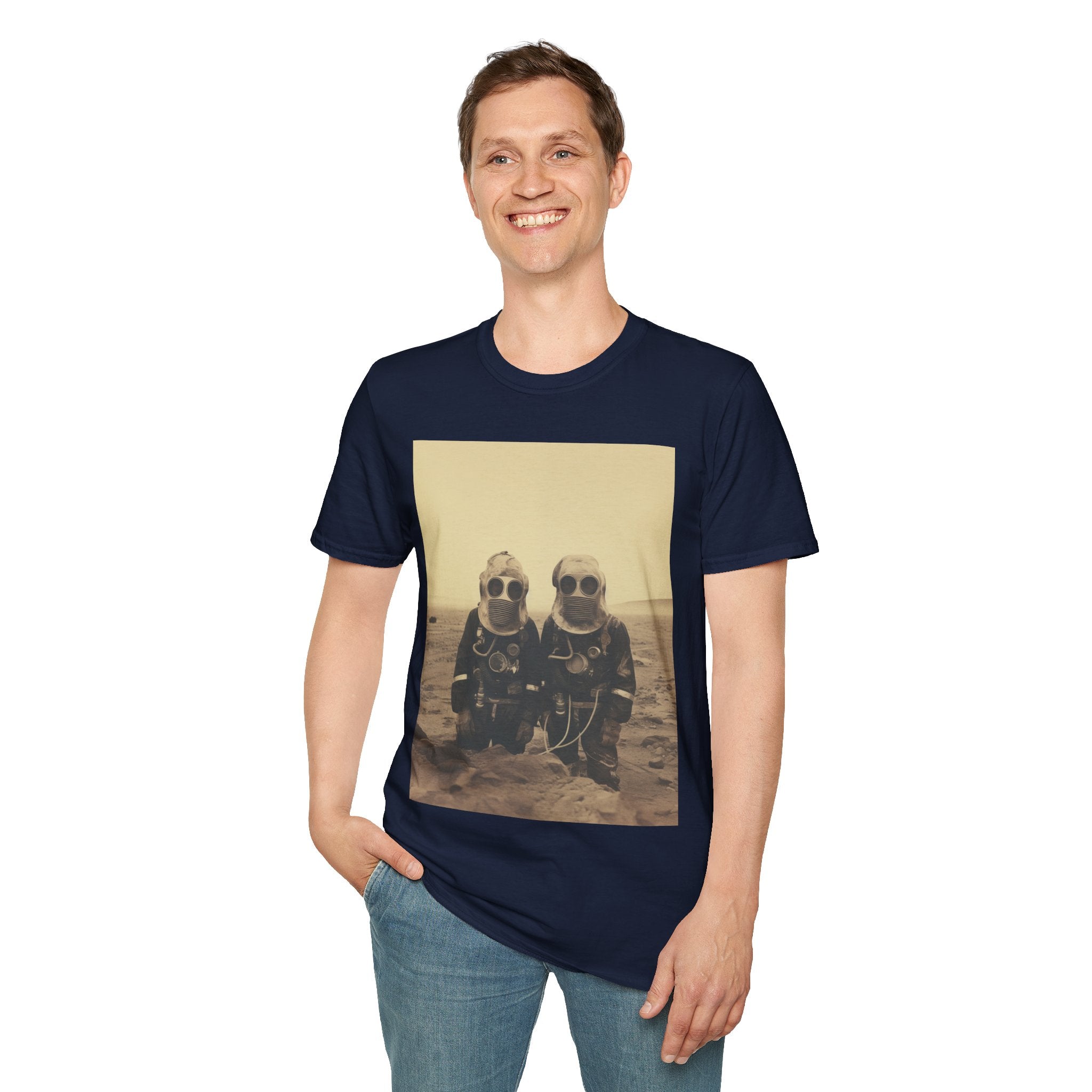 Mars Martians Unisex Softstyle T-Shirt