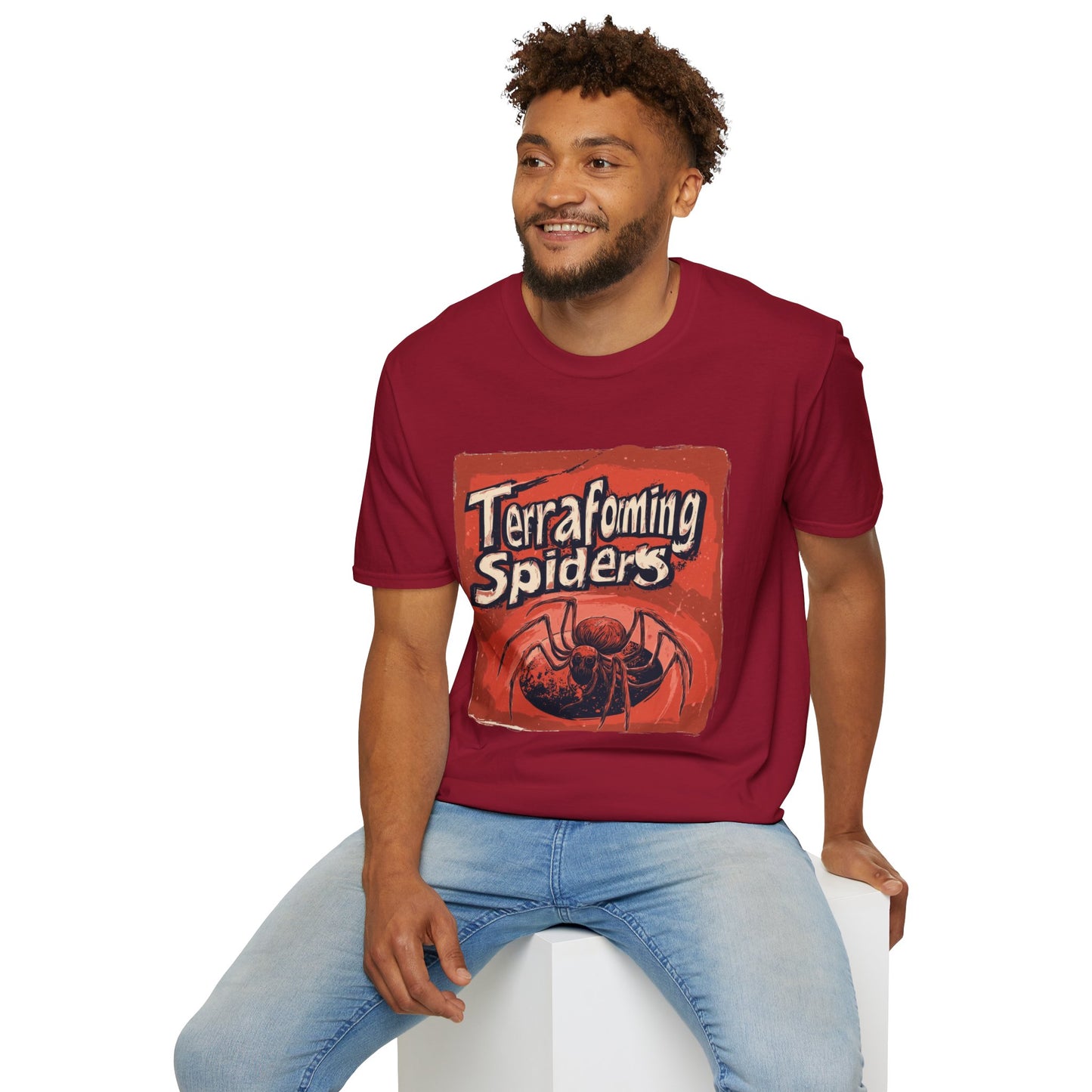 Terraforming Spiders Unisex Softstyle T-Shirt