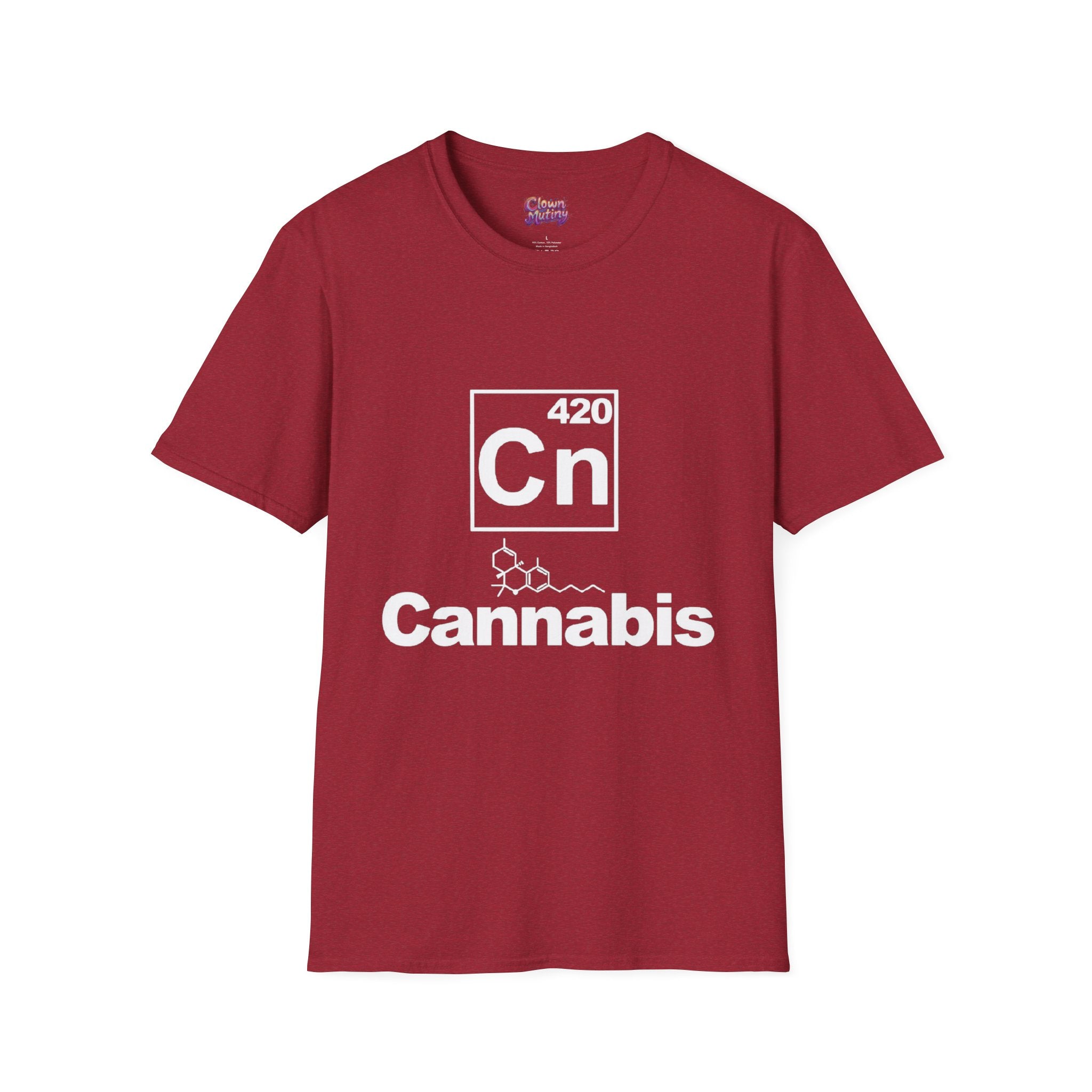 420 Cannabis Chemistry Unisex Softstyle T-Shirt