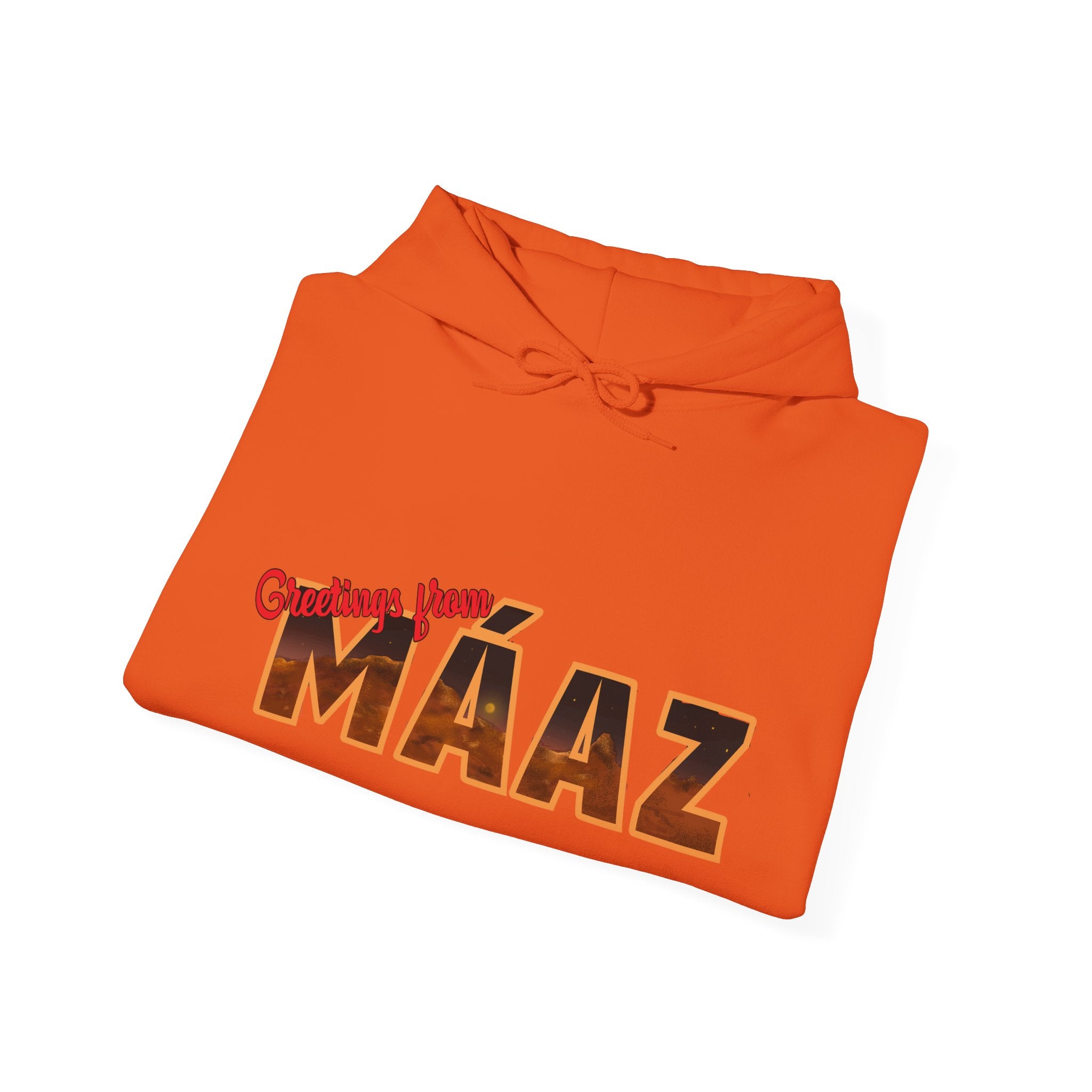 Greetings from Máaz Martians Unisex Heavy Blend Hooded Sweatshirt