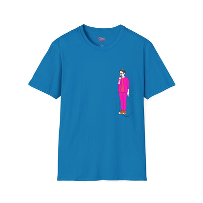 Draw and Guffaw Loren K Little Old Lady Unisex Softstyle T-Shirt