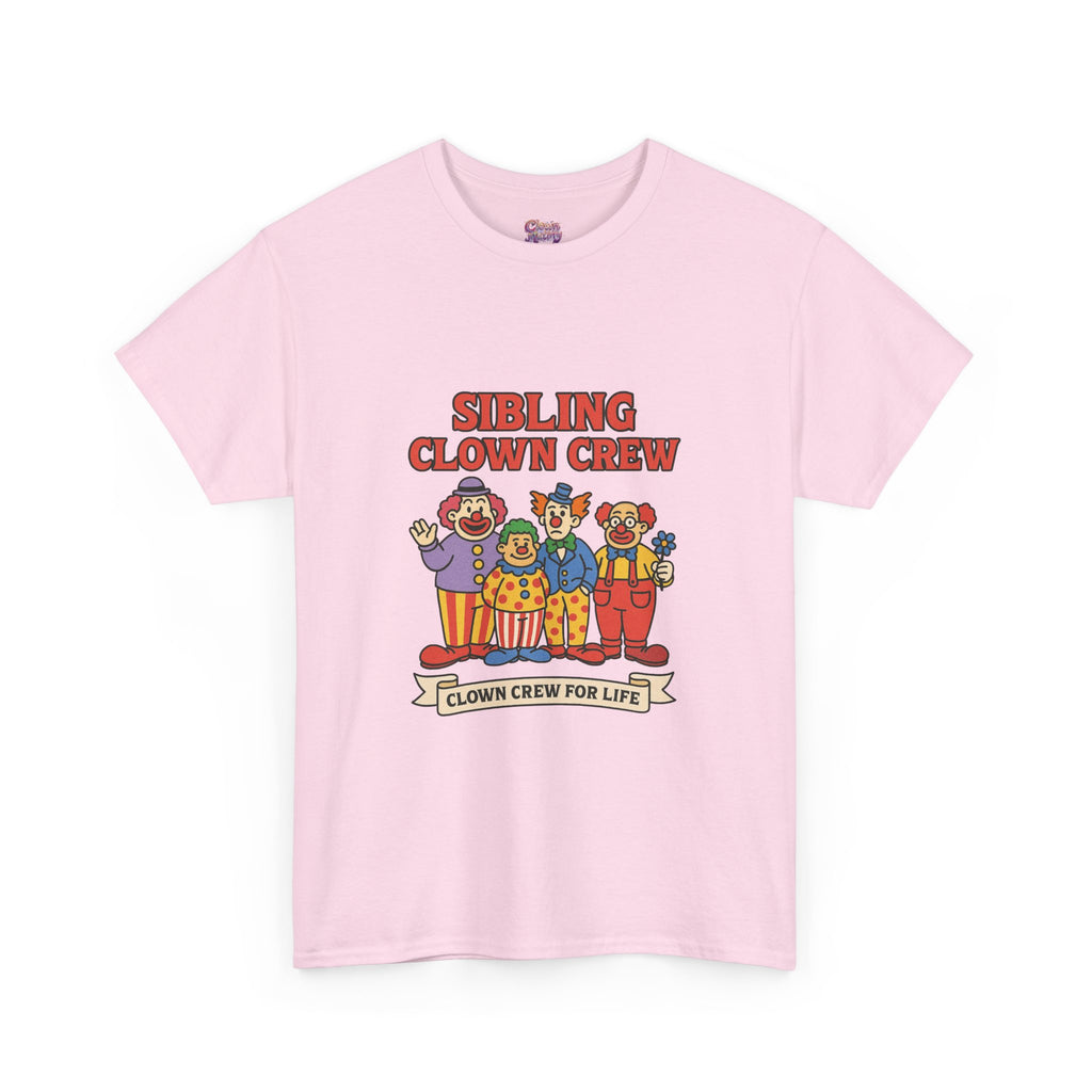 Clown Siblings Unisex Heavy Cotton Tee