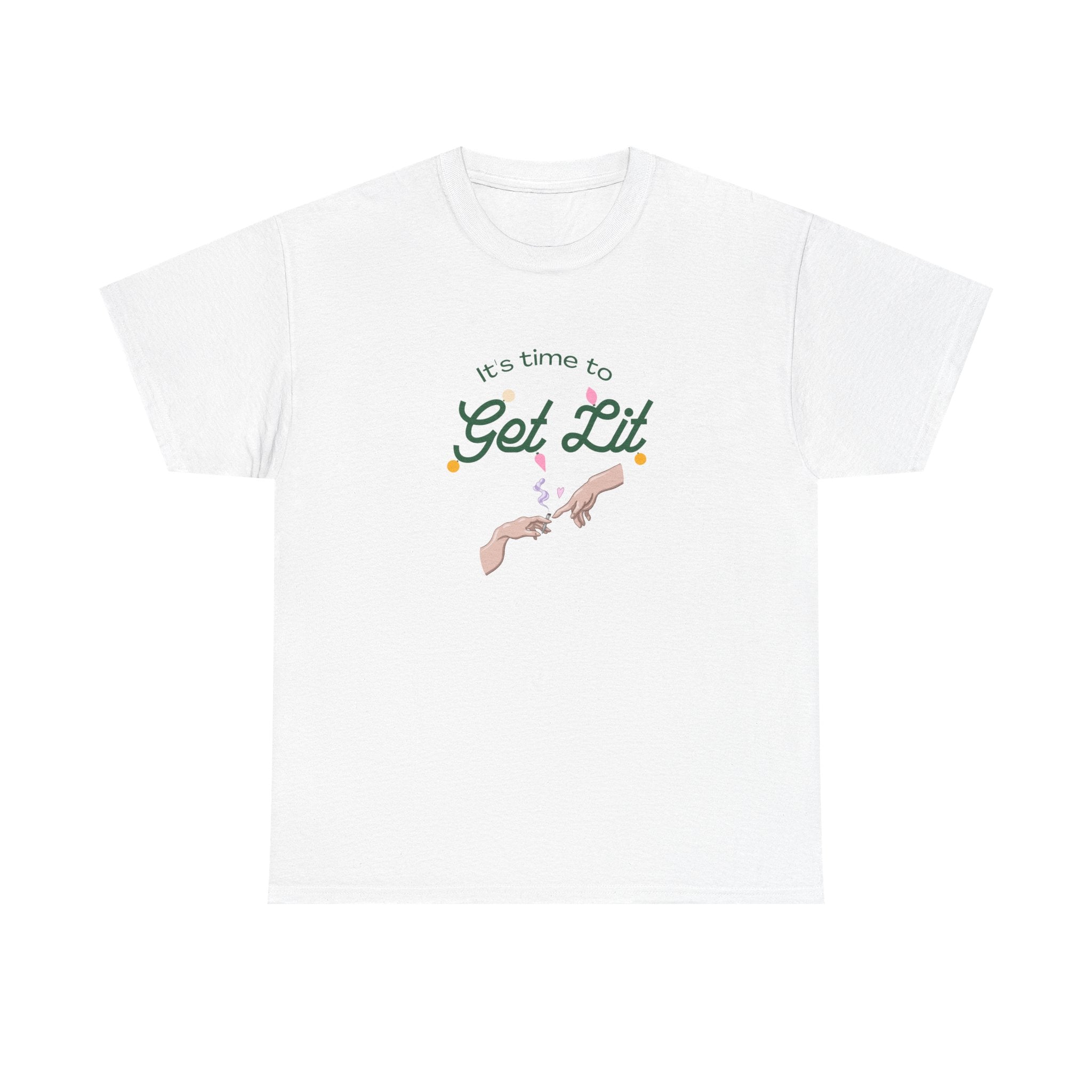 Get Lit Holiday Unisex Heavy Cotton Tee
