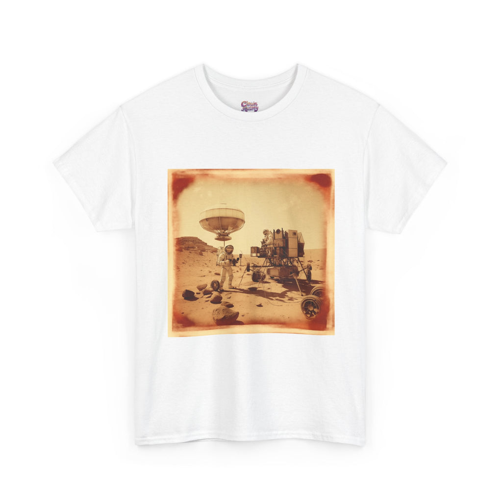 Martian Polaroid Unisex Heavy Cotton Tee