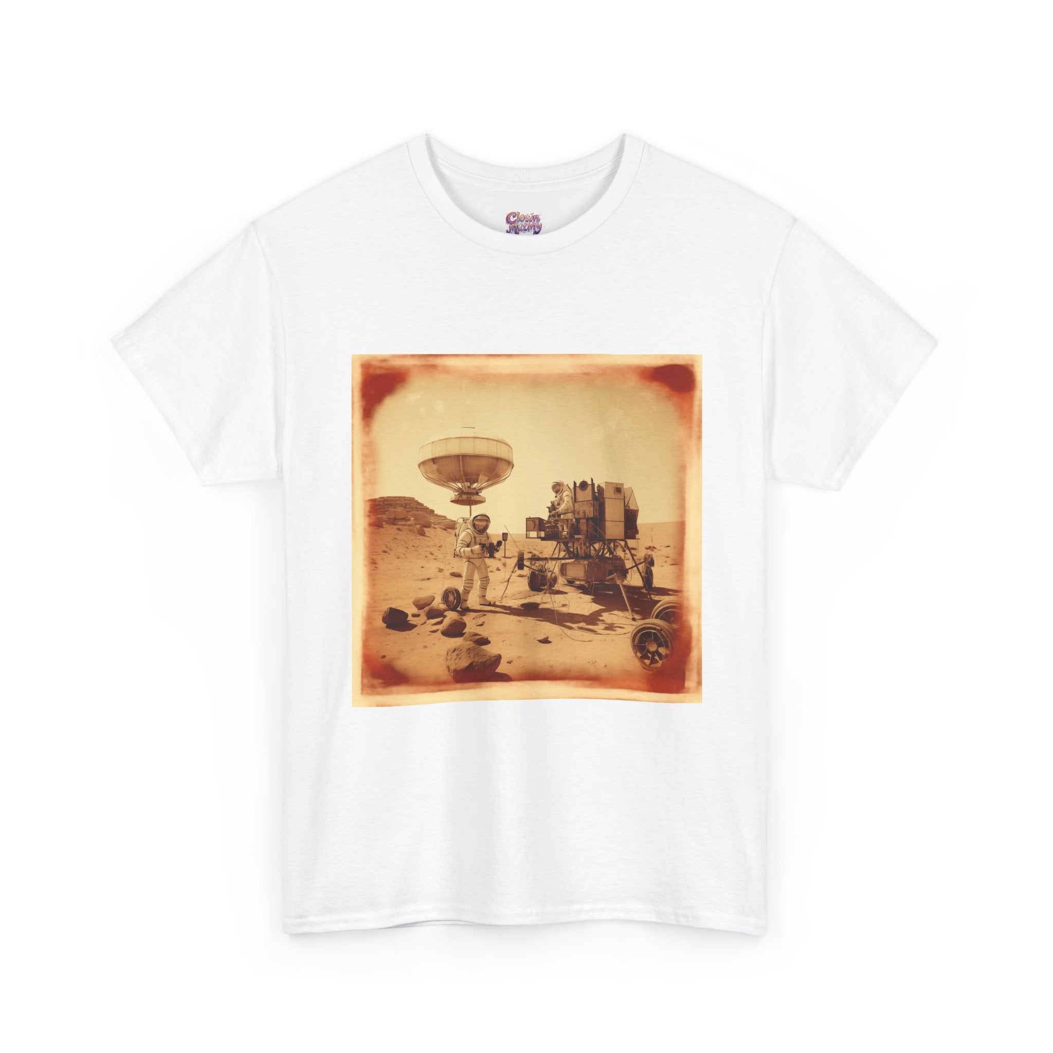 Martian Polaroid Unisex Heavy Cotton Tee