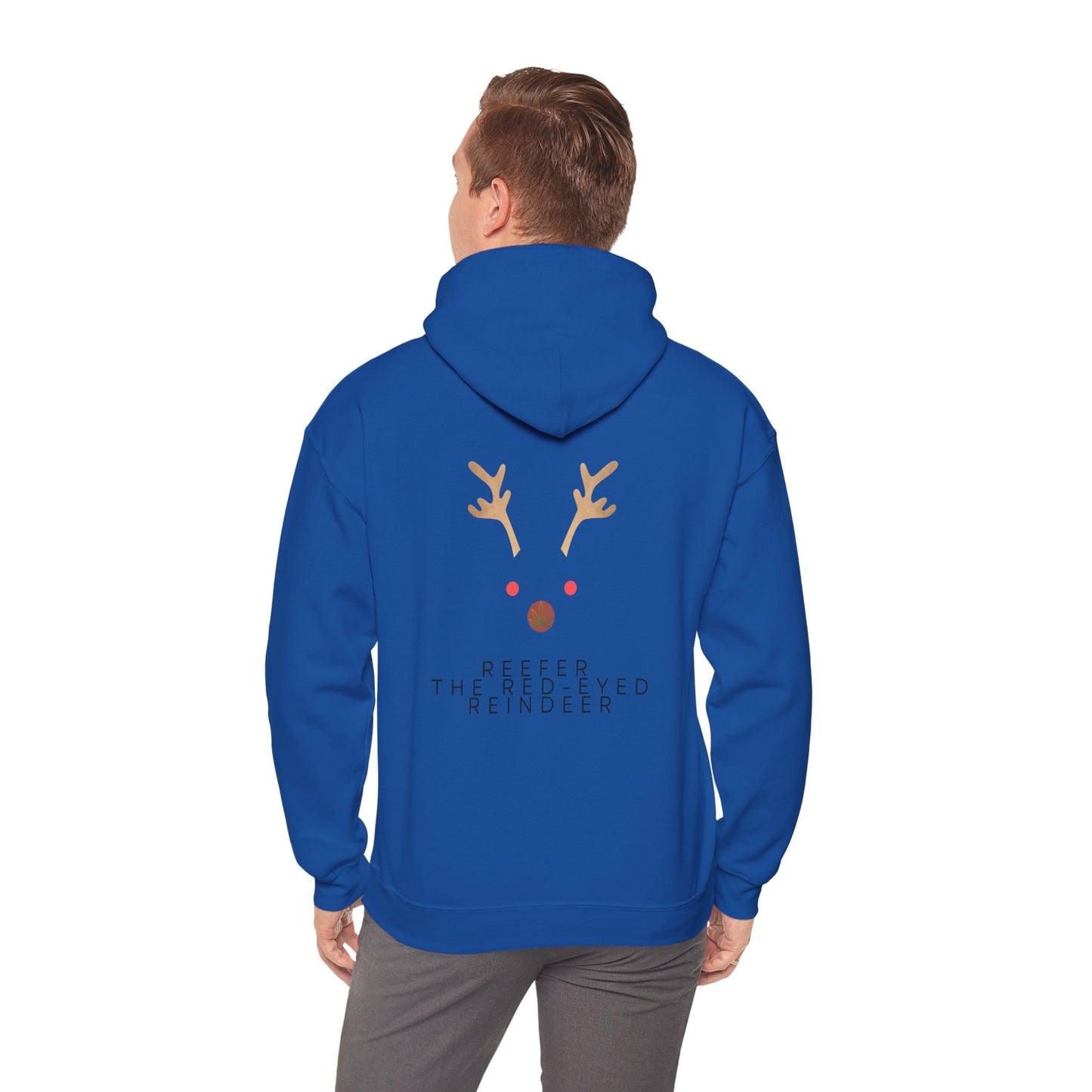 Reindeer Unisex Heavy Blend Hooded Sweatshirt