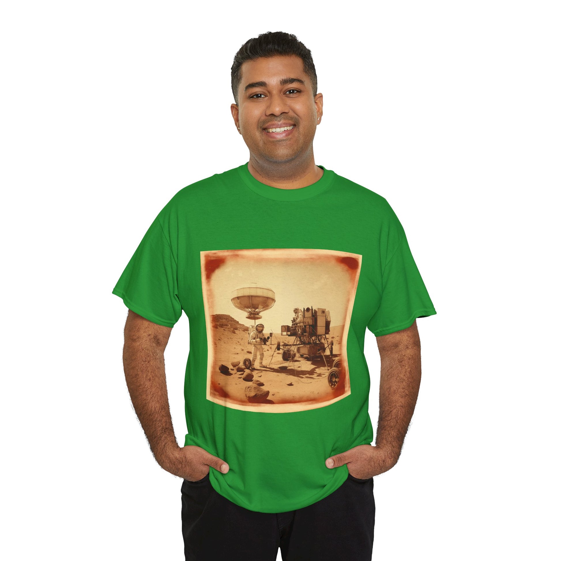 Martian Polaroid Unisex Heavy Cotton Tee
