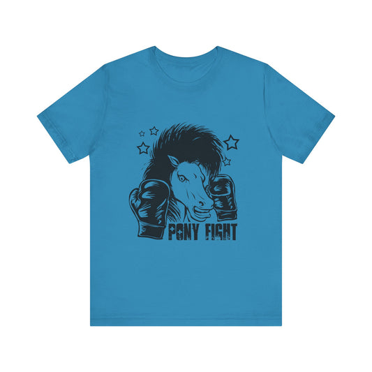 Pony Fight v2 Unisex Jersey Short Sleeve Tee