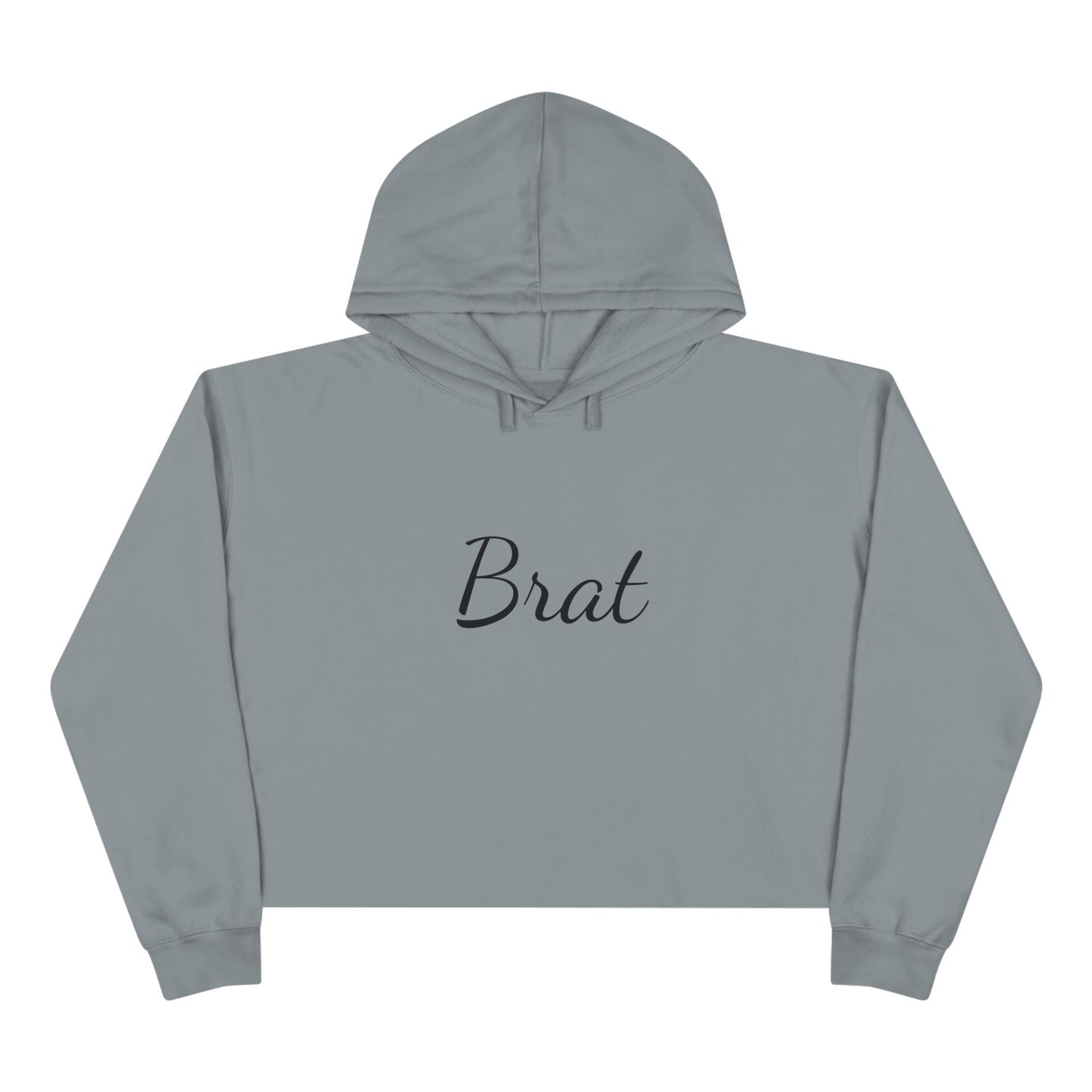 Brat XCX Crop Hoodie - Brat Design for Fashion-Forward Individuals