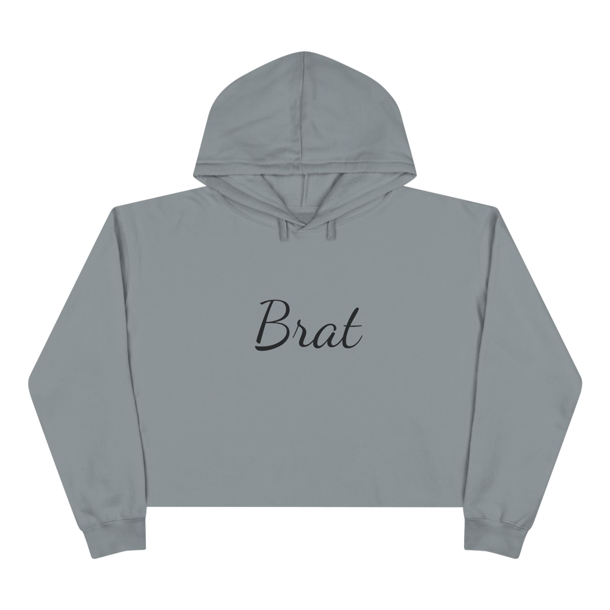 Brat XCX Crop Hoodie - Brat Design for Fashion-Forward Individuals