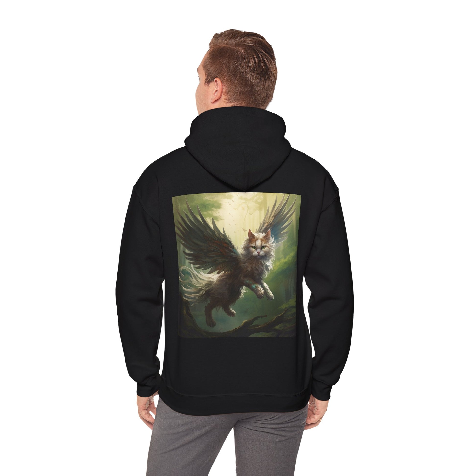Fantasy Cat Unisex Heavy Blend Hooded Sweatshirt