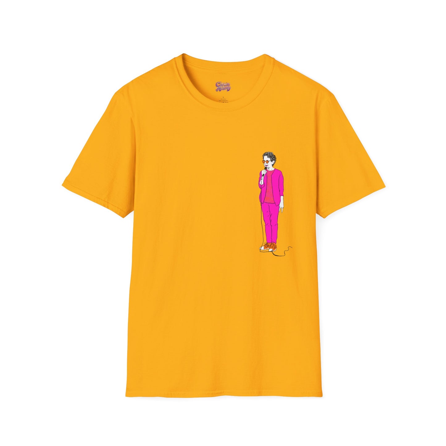 Draw and Guffaw Loren K Little Old Lady Unisex Softstyle T-Shirt