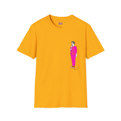 Draw and Guffaw Loren K Little Old Lady Unisex Softstyle T-Shirt