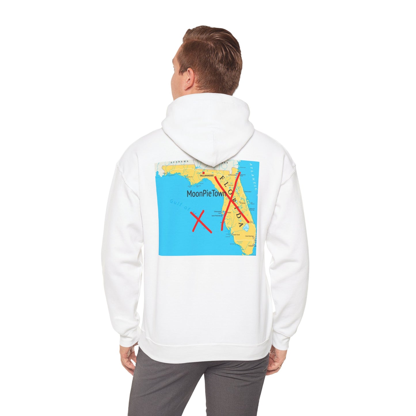 Fun MoonPieTown Hooded Sweatshirt for Casual Wear